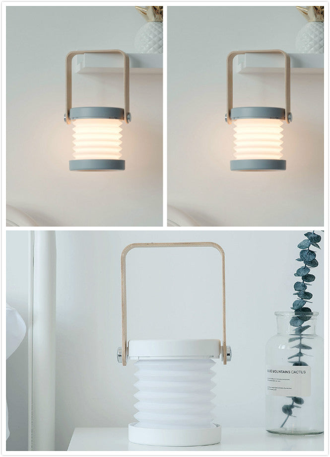 Foldable Touch Dimmable LED Reading Night Light, Rechargeable