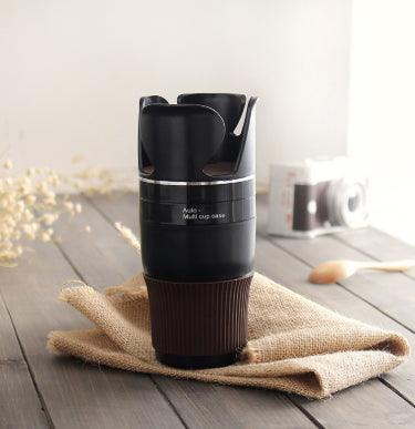 Rotating Car Door Cup Holder for Drinks, Bottles and Cans