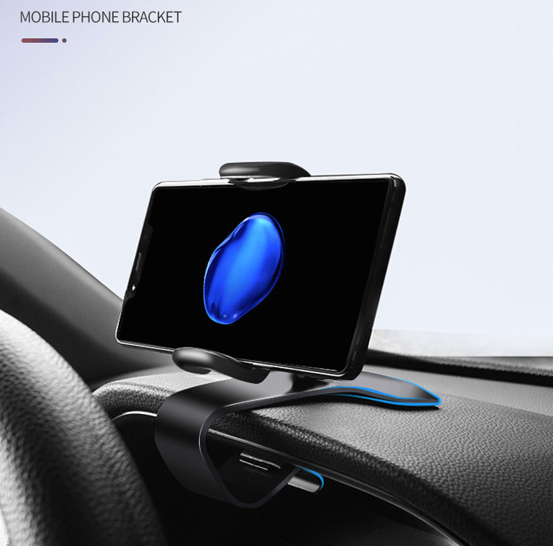 360 Degree Rotating Universal Car Phone Holder in Mysterious Black