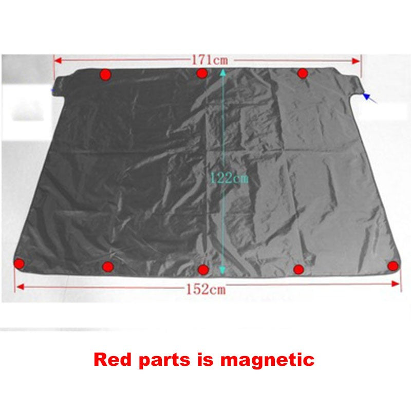 Magnetic Car Windshield Cover, Waterproof Snow and Frost Sunshade