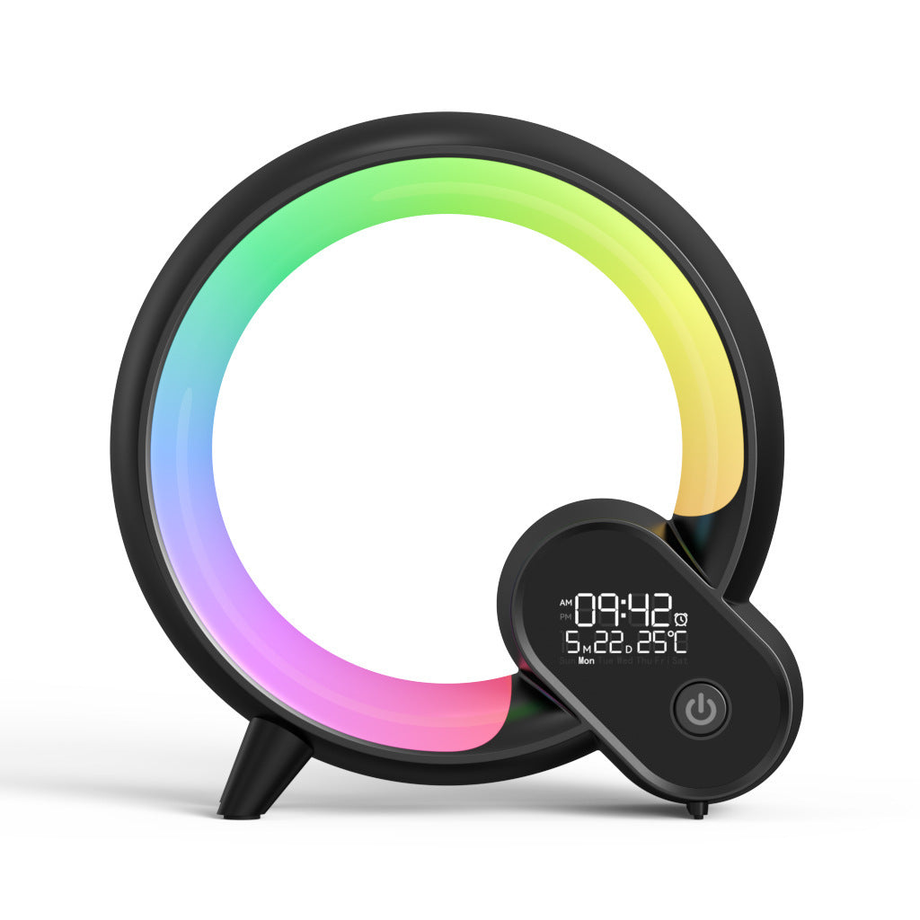 Sunrise Alarm Clock With Bluetooth Speaker And Colourful Light