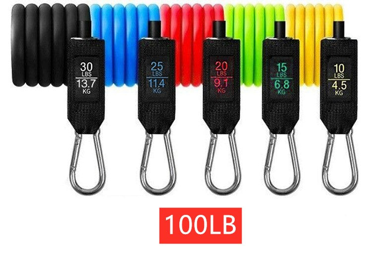 Portable Fitness Resistance Rally Band Set for Home Workouts