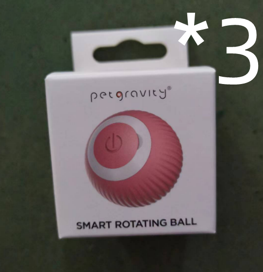 Automatic Rolling Ball Cat Toy With Gravity Rotation