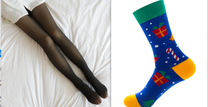 Women's Fleece Lined Translucent Tights For Autumn And Winter