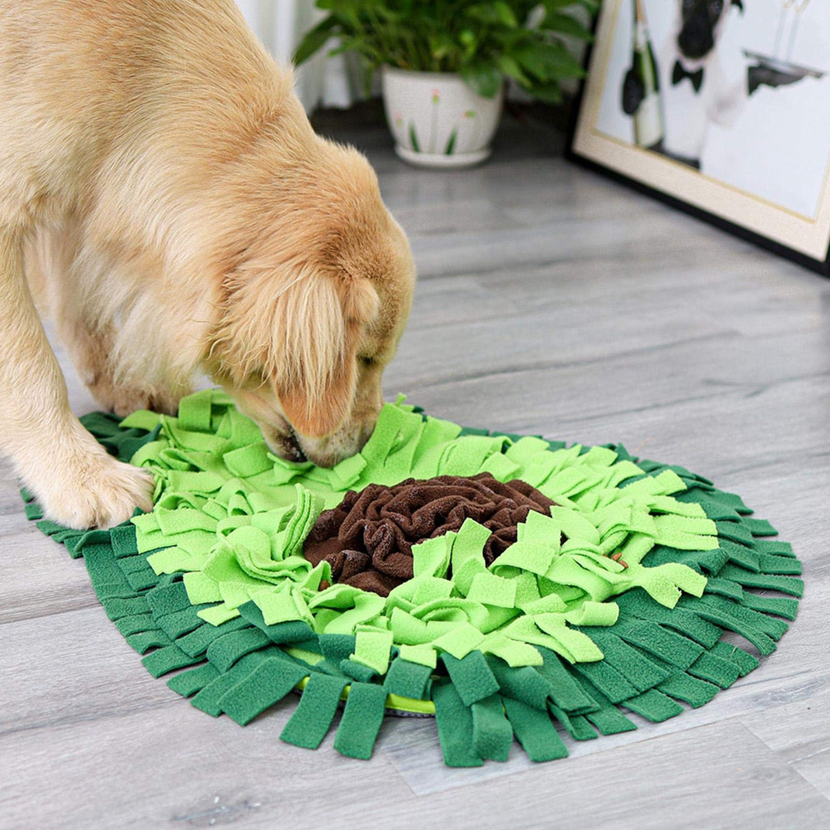 Dog Sniffing Mat, Interactive Snack Feeding Puzzle Toy