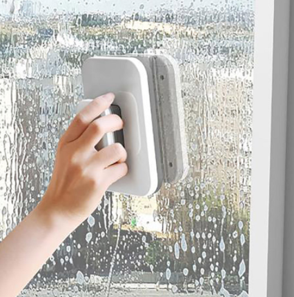 Double-Sided Magnetic Window Cleaner, Glass Wiper with Tool Sets