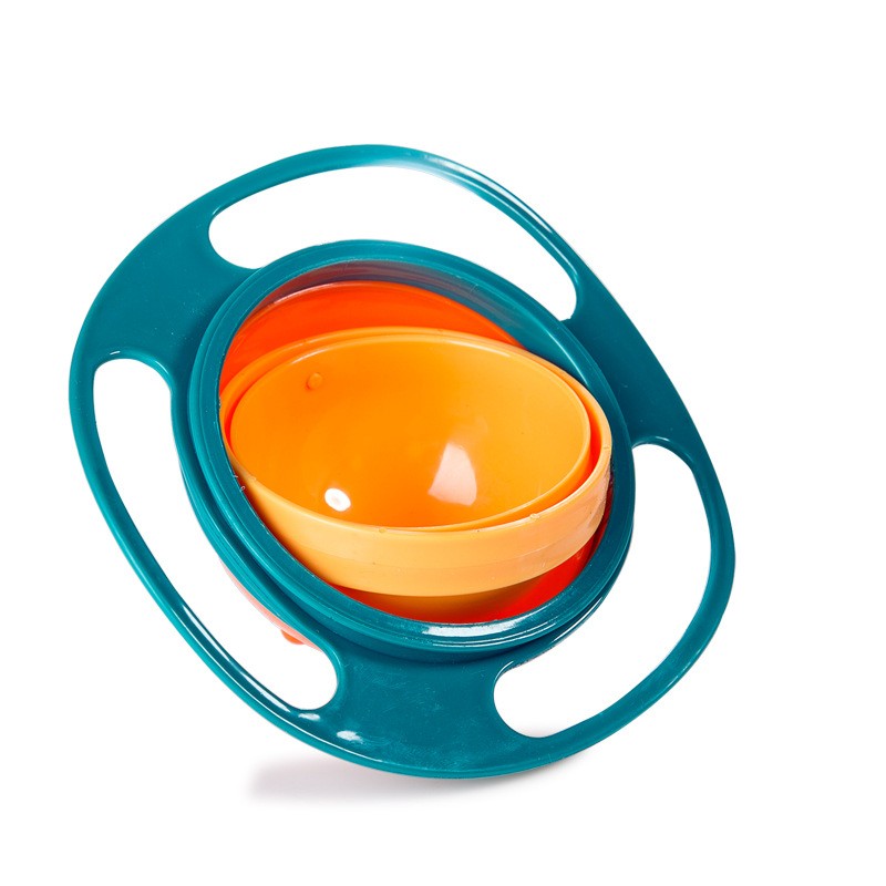 360 Rotating Spill-Proof Kids Bowl That Is Dishwasher Safe