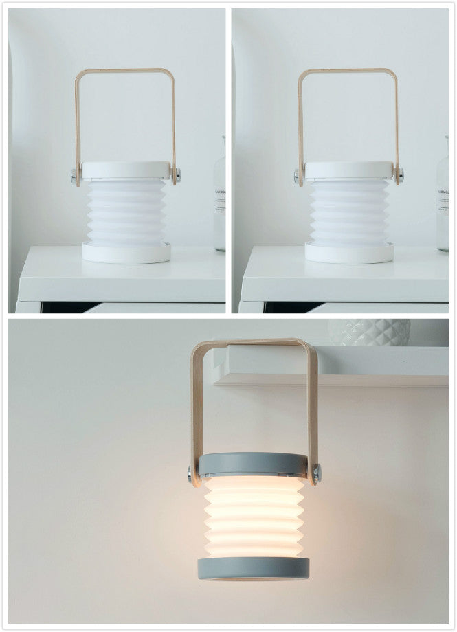 Foldable Touch Dimmable LED Reading Night Light, Rechargeable