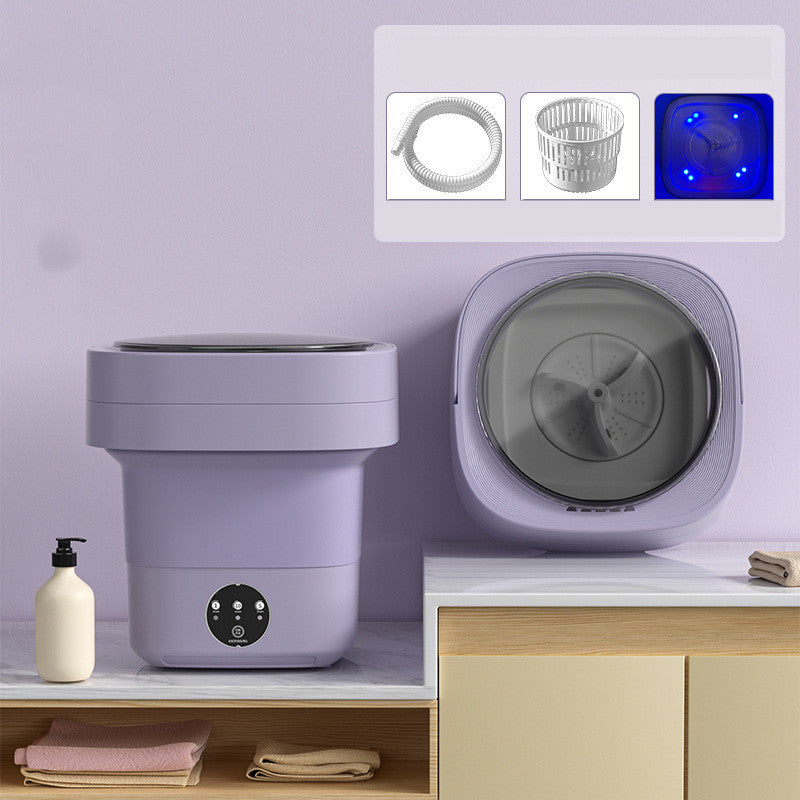 Mini Foldable Portable Washing Machine For Socks And Underwear