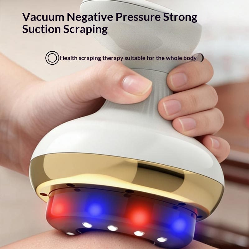 Electric Gua Sha Board Massager with Cupping and Meridian Brush