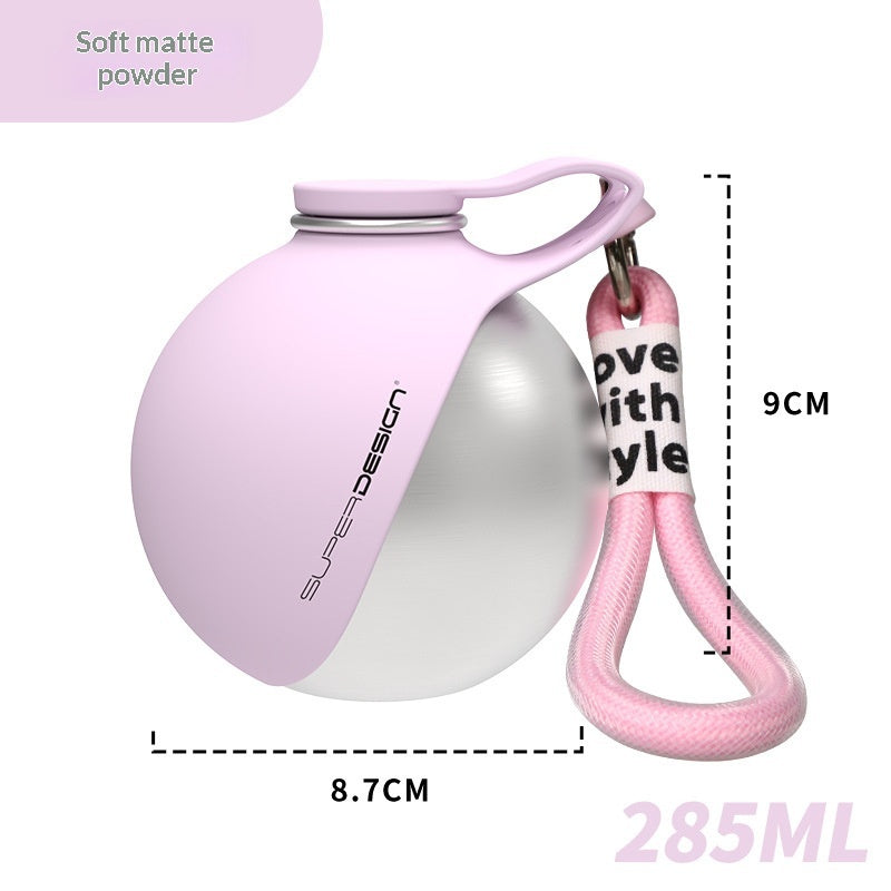 Portable Stainless Steel Water Bottle for Small Dogs and Cats