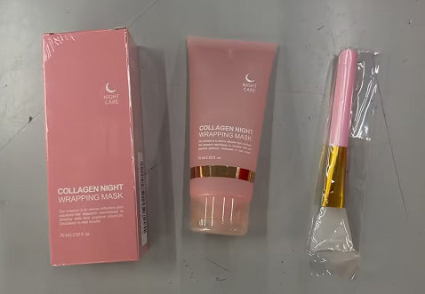 Collagen Tear-Off Night Face Mask For A Smooth, Hydrated Look