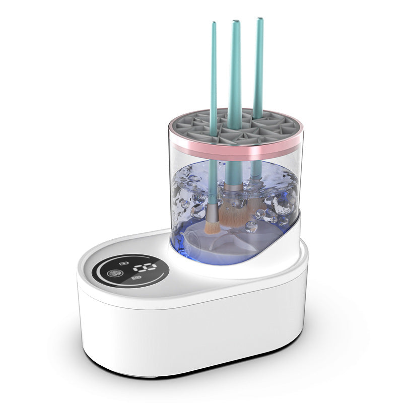 Rechargeable Electric Makeup Brush Cleaner With Drying Function