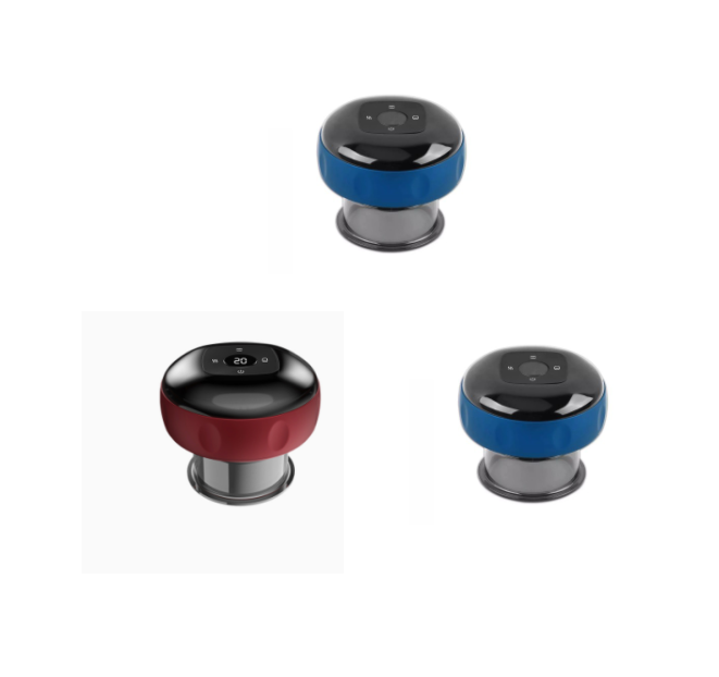 Electric Vacuum Cupping Body Massager With 12 Speeds, USB Charging