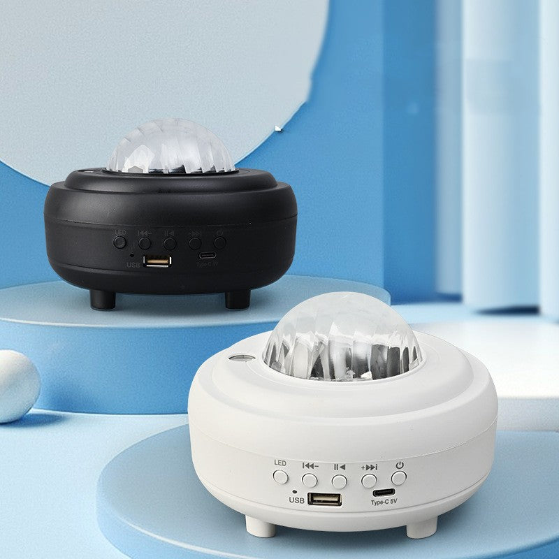 Galaxy Star Projector Bluetooth LED Night Light Rechargeable
