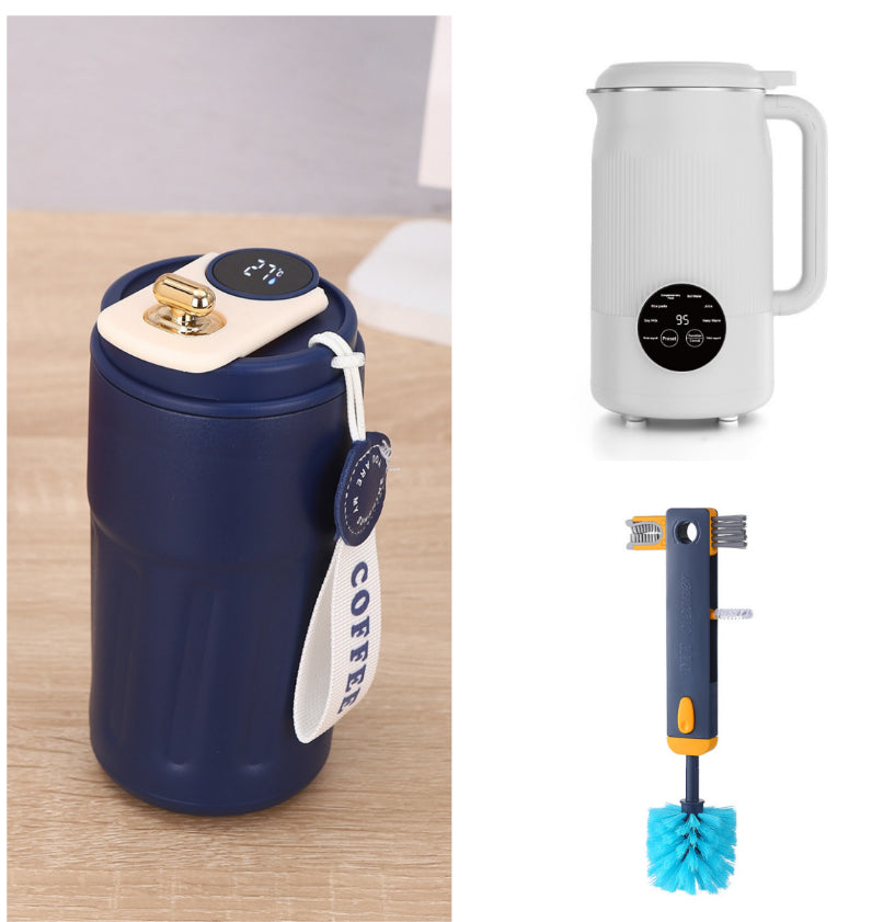 Smart Digital Insulated Bottle With Temperature Display, 450ml