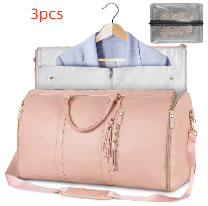 Large Capacity Foldable Travel Duffle Bag, Waterproof Tote