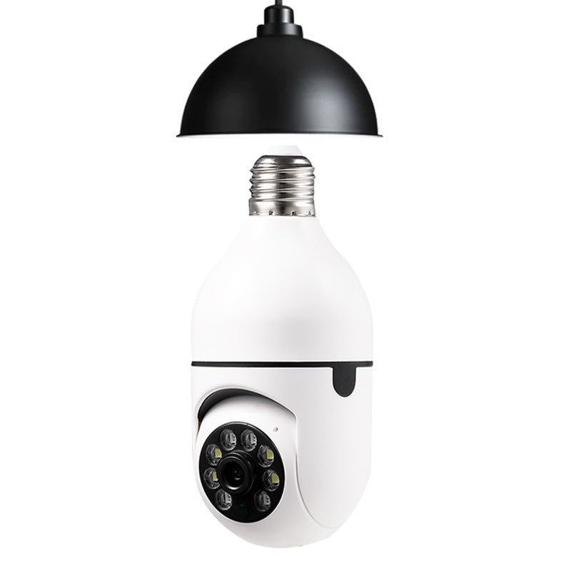 1080P WiFi Bulb Security Camera With 4X Zoom And Motion Alarm