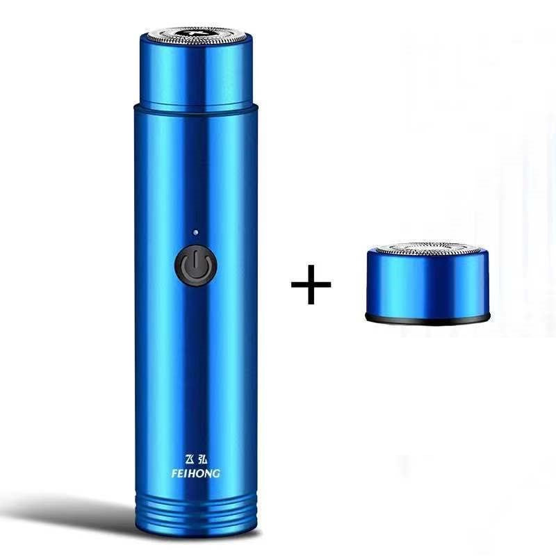 Mini Portable Electric Shaver, USB Rechargeable for Home and Car