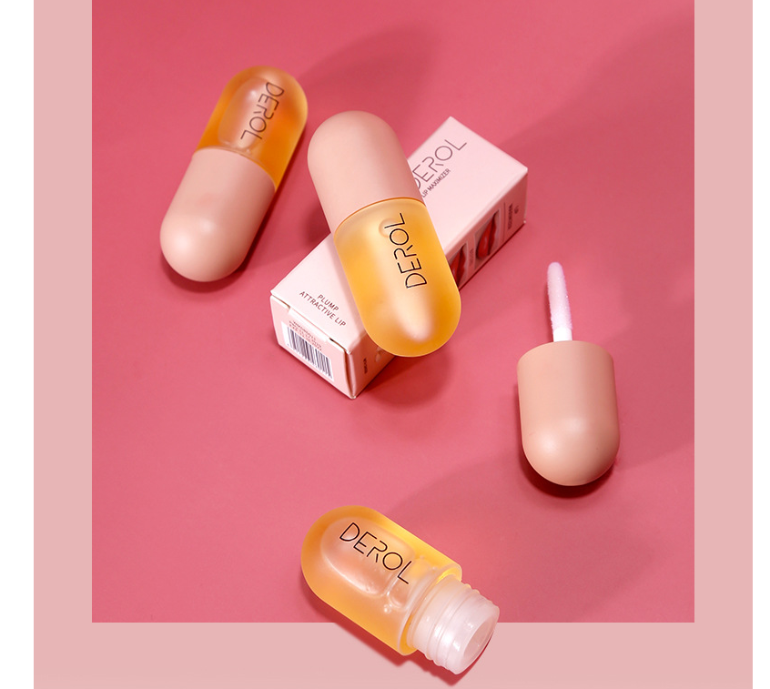 Day and Night Lip Plumper Oil Gloss for Soft, Glossy Lips
