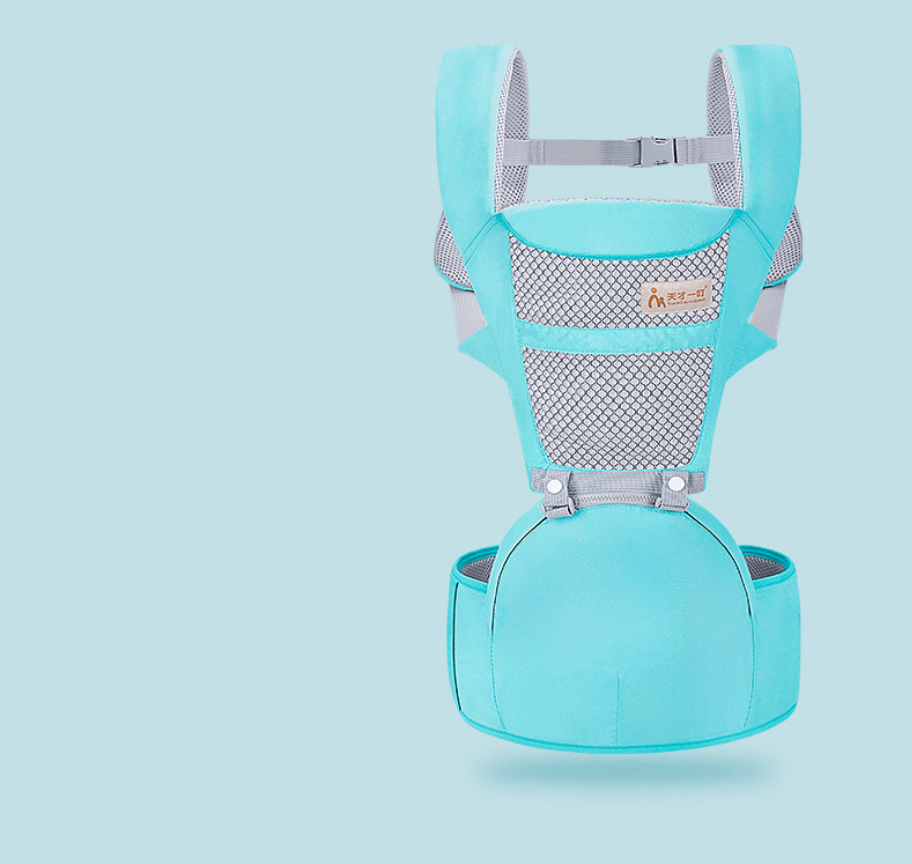 Baby Hip Seat Carrier with Waist Stool, Breathable Multi-Use Design