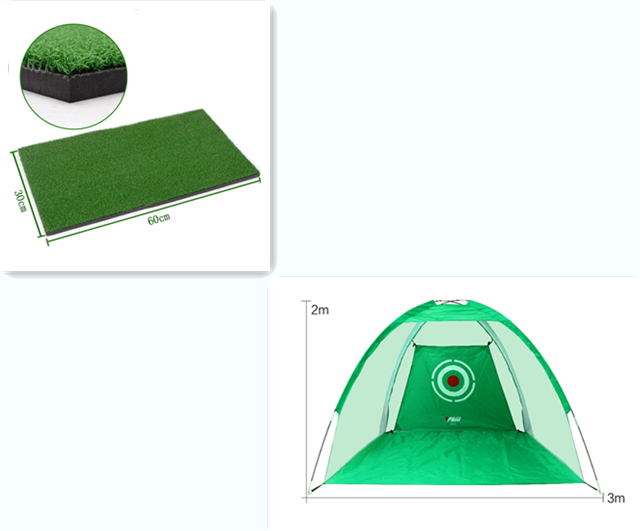 Foldable Golf Practice Net Tent for Garden and Backyard Training