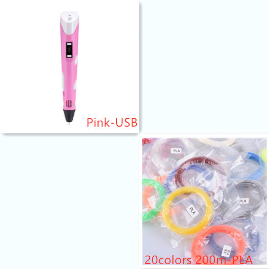3D Printing Pen for Kids with Colourful Filament Options