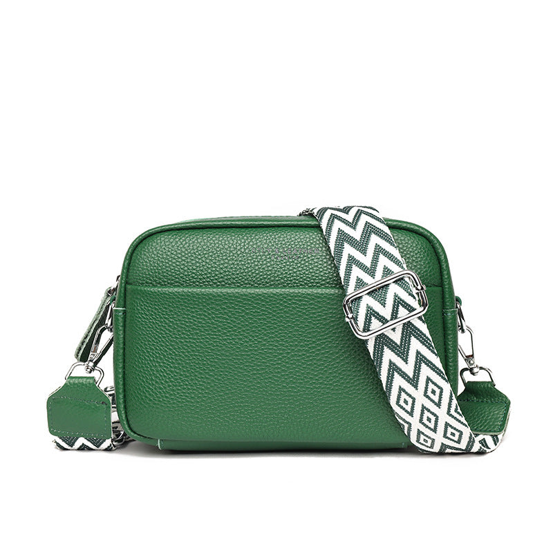 Women's Rhombus Embroidered Small Square Crossbody Bag