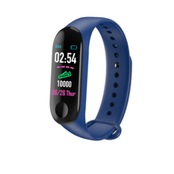Smart Bracelet with Heart Rate and Blood Pressure Display for Exercise