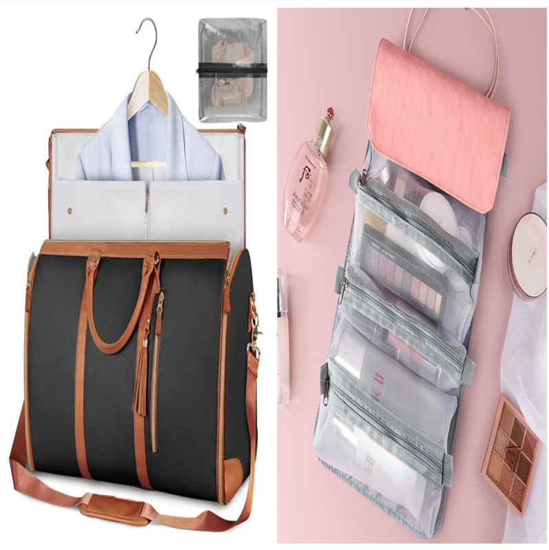 Large Capacity Foldable Travel Duffle Bag, Waterproof Tote