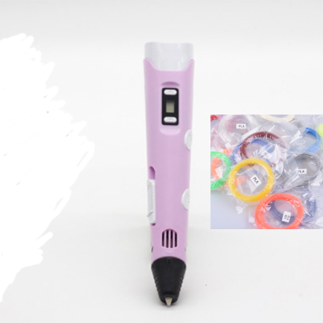 3D Printing Pen for Kids with Colourful Filament Options