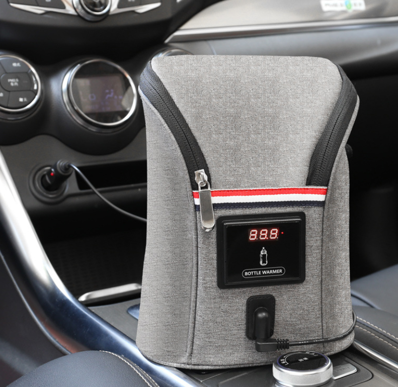 Portable Car USB Baby Bottle Warmer For Travel Feeds