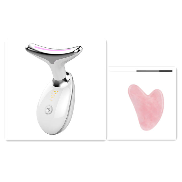 EMS Microcurrent Neck Beauty Device, Warm Massage Tool