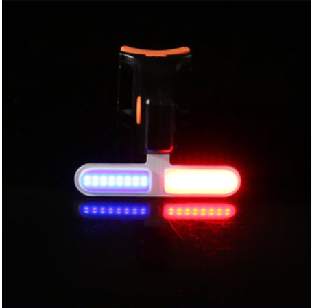 USB Rechargeable Bicycle Tail Light in Nine Creative Designs