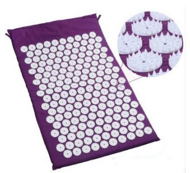 Acupressure Yoga Cushion and Massage Pillow, Spike Mat for Home Relaxation