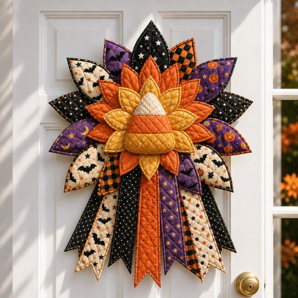 DIY Oversized Quilted Bow Sewing Kit, Fabric Craft Set