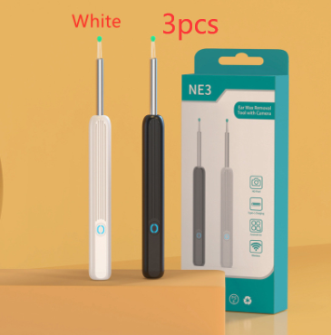 Wireless Ear Cleaner Otoscope With Camera And LED Light