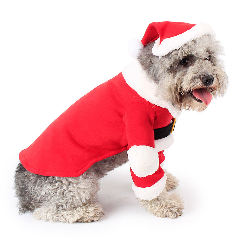 Pet Christmas Standing Costume for Dogs and Cats