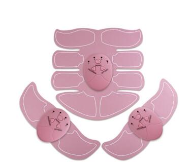 EMS Abs Trainer Stickers, Rechargeable Muscle Toning Pads for Home