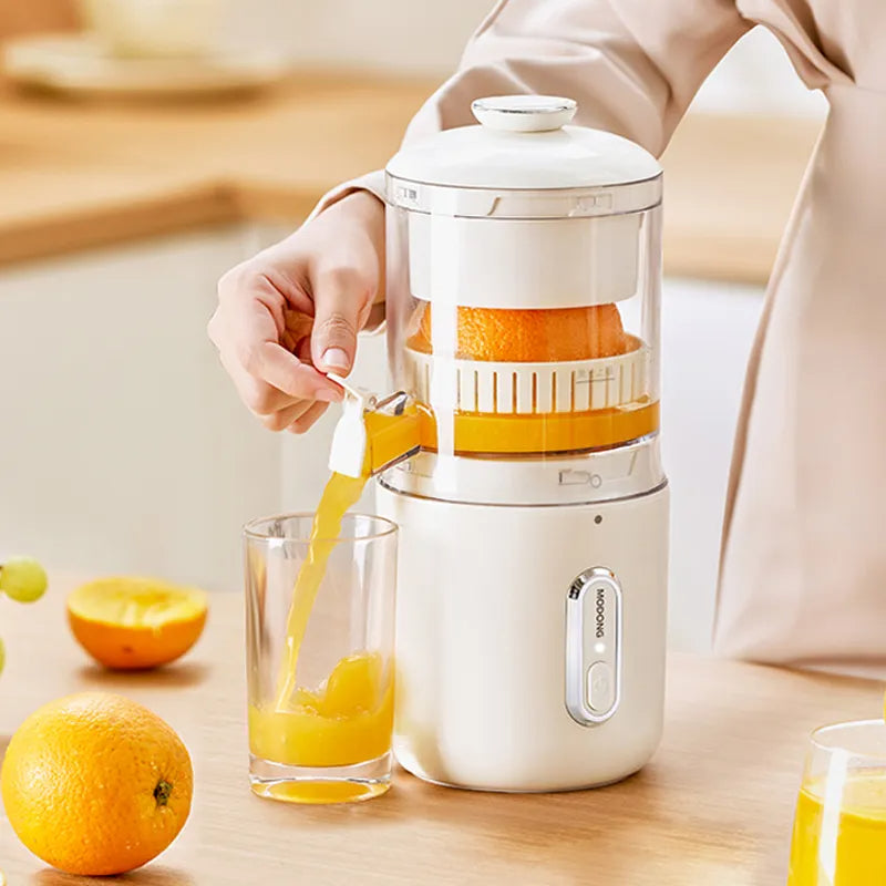 Wireless Electric Orange Juicer With USB Charging, One Button