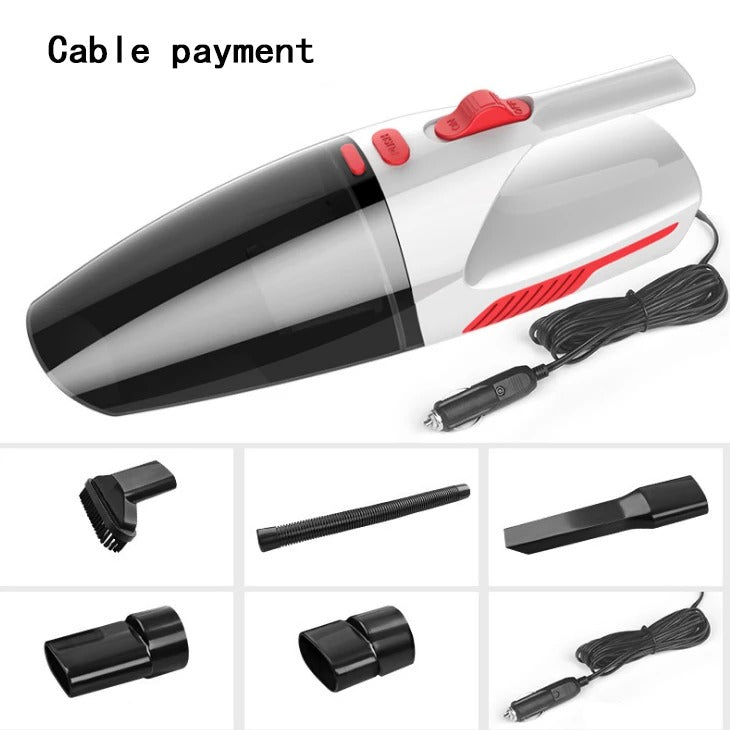 Handheld High-Power Car Vacuum Cleaner for Wet and Dry Use