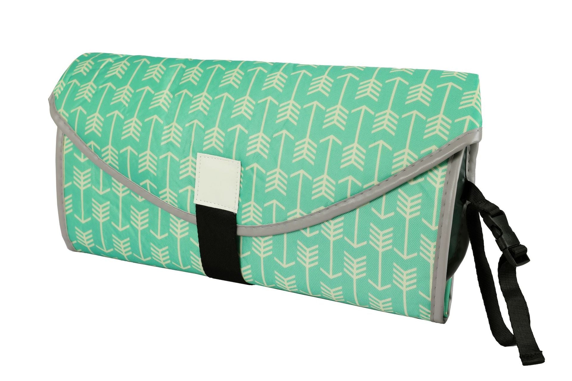 Portable Waterproof Diaper Changing Pad Clutch for Newborns, Foldable Mat