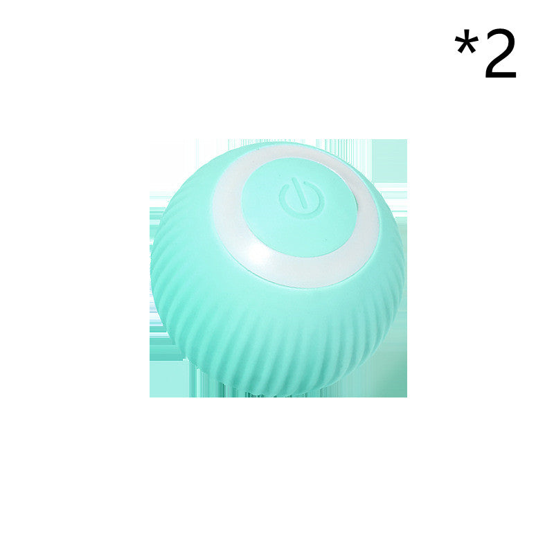 Automatic Rolling Ball Cat Toy With Gravity Rotation
