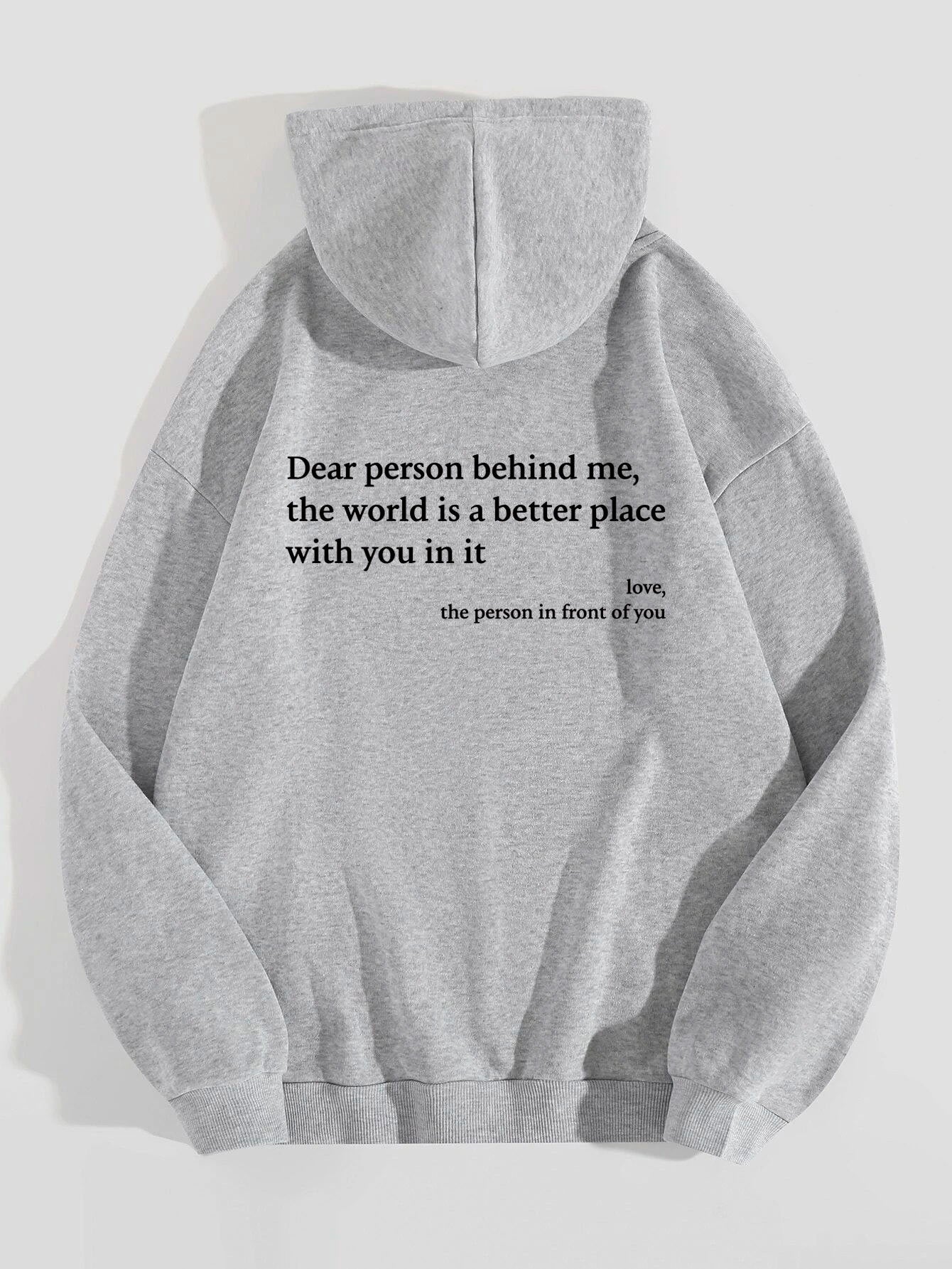 Women's Kindness Slogan Hoodie, Long Sleeve Sweatshirt in Many Colours