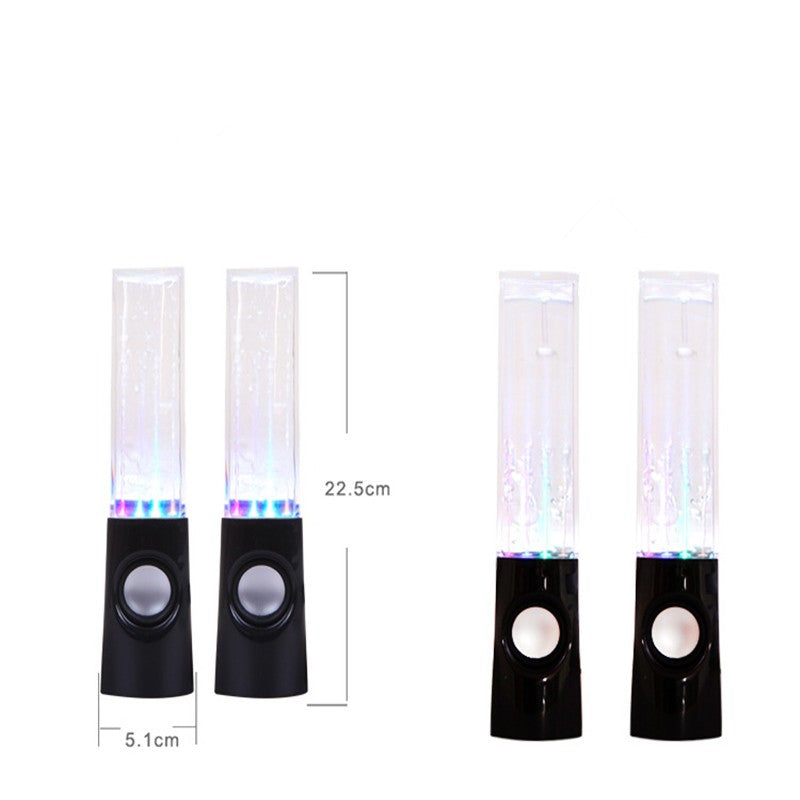 Dancing Water Speaker With LED Fountain Light For Parties