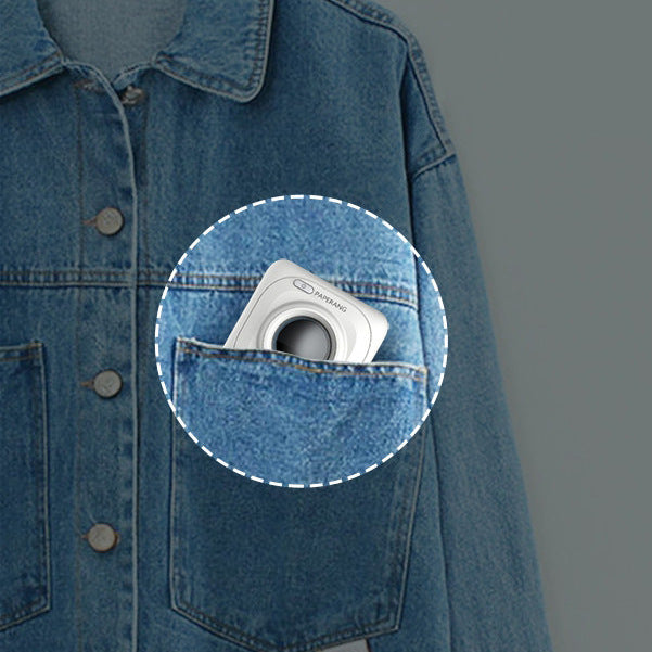 Mini Mobile Thermal Photo Printer With Bluetooth Connection