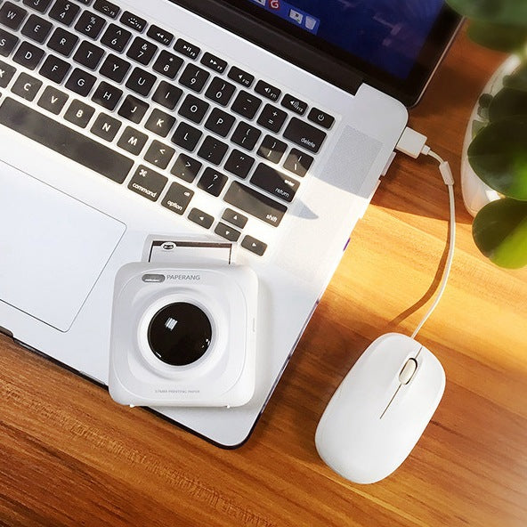 Mini Mobile Thermal Photo Printer With Bluetooth Connection