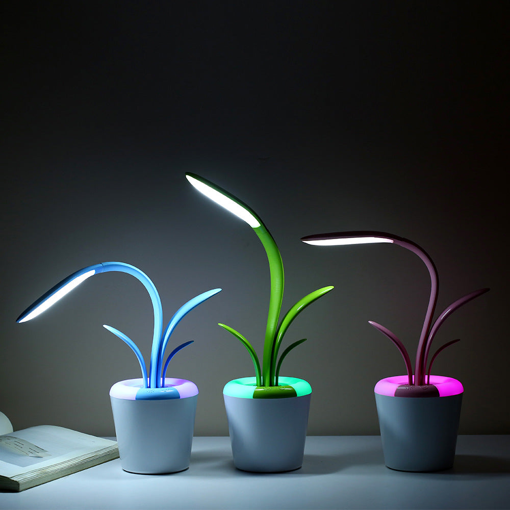 Modern USB LED Desk Lamp With 3 Brightness Levels And Night Mode