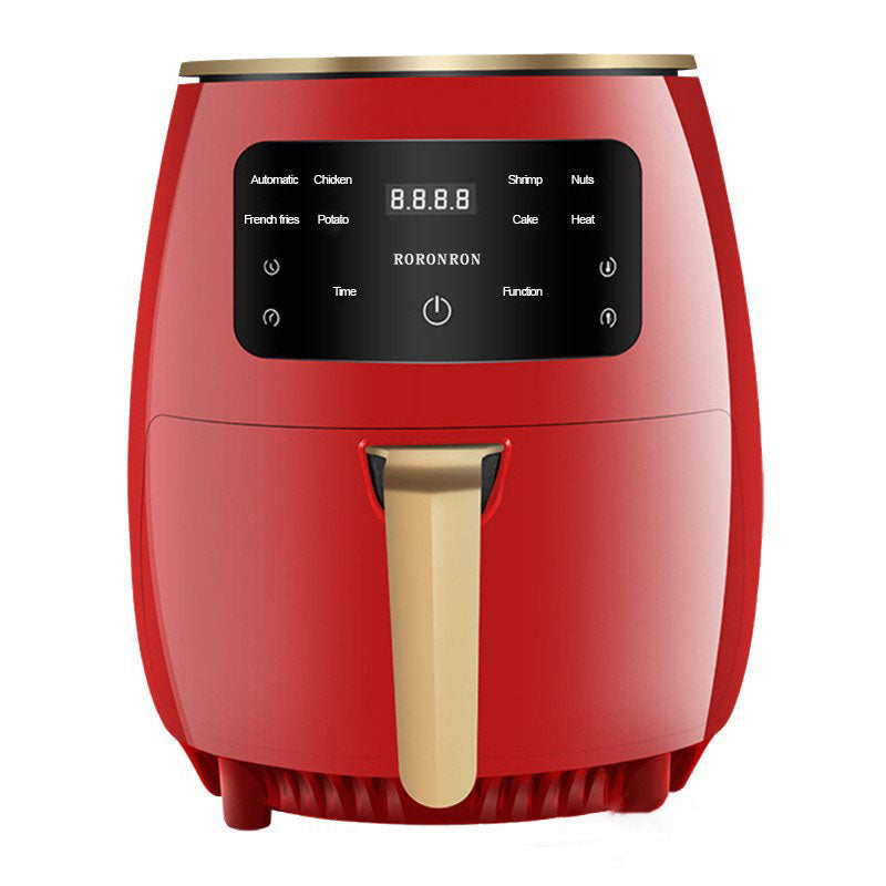 Smart Touch Air Fryer with 1400W Heating and Auto Power-Off