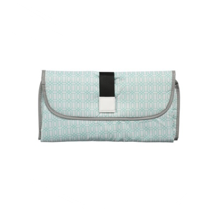Portable Waterproof Diaper Changing Pad Clutch for Newborns, Foldable Mat